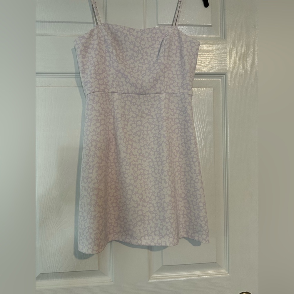 French connection lilac floral dress